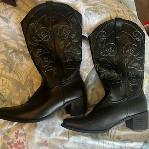 Black Cowboy boots